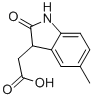 (5-Methyl-2-oxo-2,3-dihydro-1H-indol-3-yl)acetic acid Structure,938459-17-7Structure