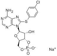 8-Cpt-cyclic amp sodium salt Structure,93882-12-3Structure