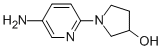 1-(5-Aminopyridin-2-yl)pyrrolidin-3-ol Structure,939376-58-6Structure