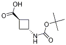 Trans-3-(tert-butoxycarbonylamino)cyclobutanecarboxylic acid Structure,939400-34-7Structure