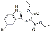 2-(5-Bromo-1H-indol-3-ylmethylene)-malonic acid diethyl ester Structure,93941-03-8Structure