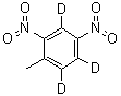 2,4-Dinitrotoluene-3,5,6-d3 Structure,93951-68-9Structure