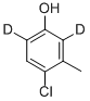 4-Chloro-3-methylphenol-2,6-d2 Structure,93951-72-5Structure