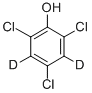 2,4,6-Trichlorophenol-3,5-d2 Structure,93951-80-5Structure