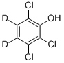 2,3,6-Trichlorophenol-4,5-d2 Structure,93951-81-6Structure