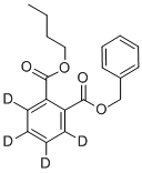 Benzyl n-butyl phthalate-3,4,5,6-d4 Structure,93951-88-3Structure