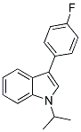 3-(4-Fluorophenyl)-1-isopropyl-1H-indole Structure,93957-49-4Structure