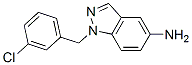 1H-Indazol-5-amine, 1-[(3-chlorophenyl)methyl]- Structure,939756-02-2Structure