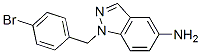 1H-Indazol-5-amine, 1-[(4-bromophenyl)methyl]- Structure,939756-06-6Structure