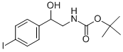 [2-Hydroxy-2-(4-iodo-phenyl)-ethyl]-carbamic acid tert-butyl ester Structure,939757-29-6Structure