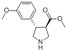 Methyl 4-(3-methoxyphenyl)pyrrolidine-3-carboxylate Structure,939758-21-1Structure