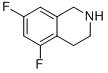 Isoquinoline, 5,7-difluoro-1,2,3,4-tetrahydro- Structure,939758-81-3Structure