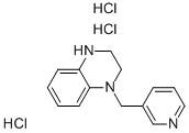 1-Pyridin-3-ylmethyl-1,2,3,4-tetrahydro-quinoxaline 3hcl salt Structure,939760-26-6Structure