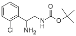 [2-Amino-2-(2-chloro-phenyl)-ethyl]-carbamic acid tert-butyl ester 1hcl salt Structure,939760-39-1Structure