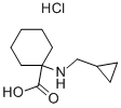 1-[(Cyclopropylmethyl)amino]cyclohexanecarboxylic acid Structure,939760-83-5Structure