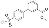 4-Chlorosulfonyl-biphenyl-3-carboxylic acid methyl ester Structure,939761-08-7Structure