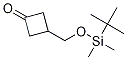 3-(((Tert-butyldimethylsilyl)oxy)methyl)cyclobutanone Structure,939775-62-9Structure