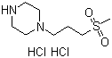 1-(3-Methanesulfonylpropyl)-piperazine 2hcl Structure,939983-66-1Structure