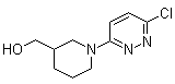 [1-(6-Chloro-pyridazin-3-yl)-piperidin-3-yl]-methanol Structure,939986-07-9Structure