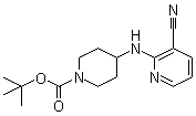 4-(3-Cyano-pyridin-2-ylamino)-piperidine-1-carboxylic acid tert-butyl ester Structure,939986-19-3Structure