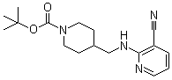 4-[(3-Cyano-pyridin-2-ylamino)-methyl ]-piperidine-1-carboxylic acid tert-butyl ester Structure,939986-22-8Structure