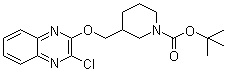 3-(3-Chloro-quinoxalin-2-yloxymethyl)-piperidine-1-carboxylic acid tert-butyl ester Structure,939986-43-3Structure