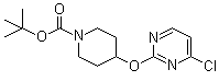 Tert-butyl 4-((4-chloropyrimidin-2-yl)oxy)piperidine-1-carboxylate Structure,939986-46-6Structure