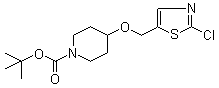 4-(2-Chloro-thiazol-5-ylmethoxy)-piperidine-1-carboxylic acid tert-butyl ester Structure,939986-56-8Structure