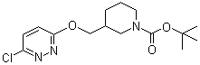 3-(6-Chloro-pyridazin-3-yloxymethyl)-piperidine-1-carboxylic acid tert-butyl ester Structure,939986-58-0Structure