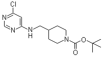 4-[(6-Chloro-pyrimidin-4-ylamino)-methyl ]-piperidine-1-carboxylic acid tert-butyl ester Structure,939986-79-5Structure