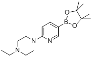 2-(4-Ethyl-piperazin-1-yl)pyridine-5-boronic acid pinacol ester Structure,940285-00-7Structure