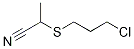 2-((3-Chloropropyl)thio)propanenitrile Structure,940315-21-9Structure