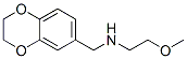 1,4-Benzodioxin-6-methanamine, 2,3-dihydro-n-(2-methoxyethyl)- Structure,940364-46-5Structure