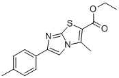 Ethyl 3-methyl-6-p-tolylimidazo[2,1-b]thiazole-2-carboxylate Structure,940616-19-3Structure