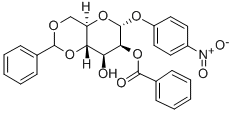 4-Nitrophenyl 2-O-benzoyl-4,6-O-benzylidenehexopyranoside Structure,94063-92-0Structure