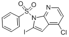 1-Benzenesulfonyl-4-chloro-2-iodo-7-azaindole Structure,940948-30-1Structure