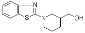 (1-Benzothiazol-2-yl-piperidin-3-yl)-methanol Structure,941030-87-1Structure