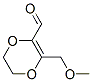 1,4-Dioxin-2-carboxaldehyde, 5,6-dihydro-3-(methoxymethyl)-(9ci) Structure,94105-21-2Structure