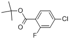 T-butyl 4-chloro-2-fluorobenzoate Structure,941294-14-0Structure