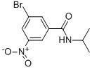 N-isopropyl-3-bromo-5-nitrobenzamide Structure,941294-16-2Structure