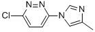 3-Chloro-6-(4-methyl-1H-imidazol-1-yl)pyridazine Structure,941294-26-4Structure