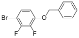 1-(Benzyloxy)-4-bromo-2,3-difluorobenzene Structure,941294-52-6Structure