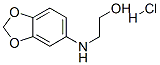 N-(2-Hydroxyethyl)-3,4-methylenedioxyaniline hydrochloride Structure,94158-14-2Structure