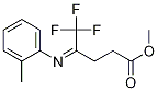 Methyl 5,5,5-trifluoro-4-(o-tolylimino)pentanoate Structure,941672-37-3Structure