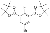 5-Bromo-2-fluoro-1,3-phenylenediboronic acid, pinacol ester Structure,942069-49-0Structure