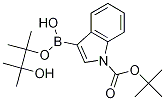 1-BOC-indole-3-boronic acid, pinacol ester Structure,942070-45-3Structure