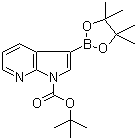 N-boc-3-(4,4,5,5-tetramethyl-1,3,2-dioxaborolan-2-yl)-7-azaindole Structure,942070-47-5Structure