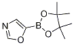 5-(4,4,5,5,-Tetramethyl-1,3,2-dioxaborolan-2-yl)oxazole Structure,942070-84-0Structure