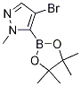 1H-pyrazole, 4-bromo-1-methyl-5-(4,4,5,5-tetramethyl-1,3,2-dioxaborolan-2-yl)- Structure,942070-88-4Structure