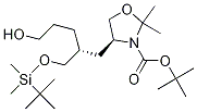 (S)-tert-butyl4-((r)-2-(((tert-butyldimethylsilyl)oxy)methyl)-5-hydroxypentyl)-2,2-dimethyloxazolidine-3-carboxylate Structure,942144-35-6Structure